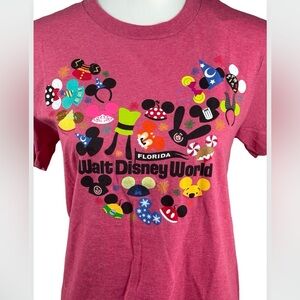 NWT Walt Disney World Florida Mickey Ears Women’s Tee Shirt Small